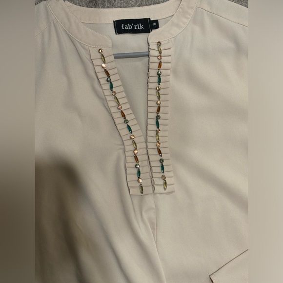 Fabrik blouse with embellishment - Picture 3 of 3